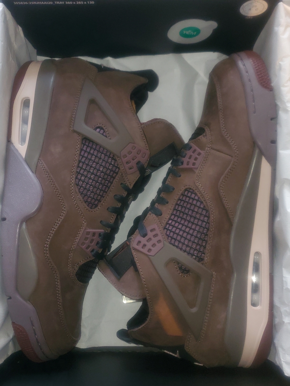 Jordan Retro 4 A Maniere  Sneaker - Stylish Casual Comfort